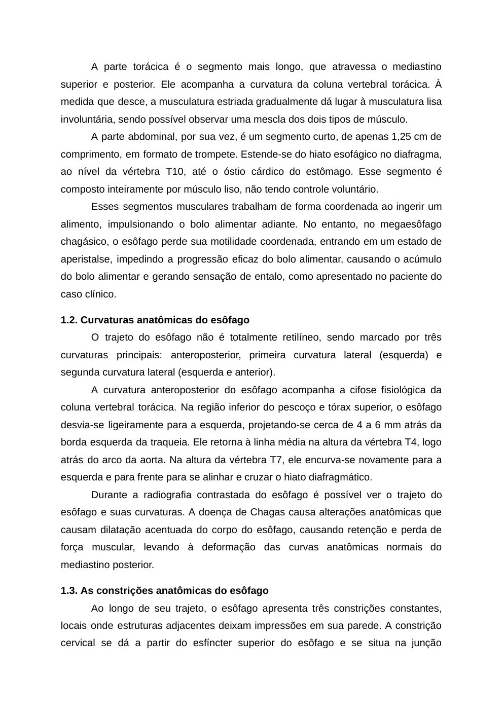 Página 3 do material-fonte — Megaesôfago chagásico