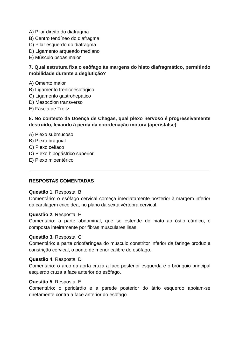 Página 11 do material-fonte — Megaesôfago chagásico